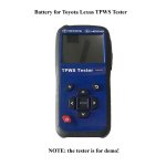 Battery Replacement For Toyota Lexus TPWS Tester 11717-00012